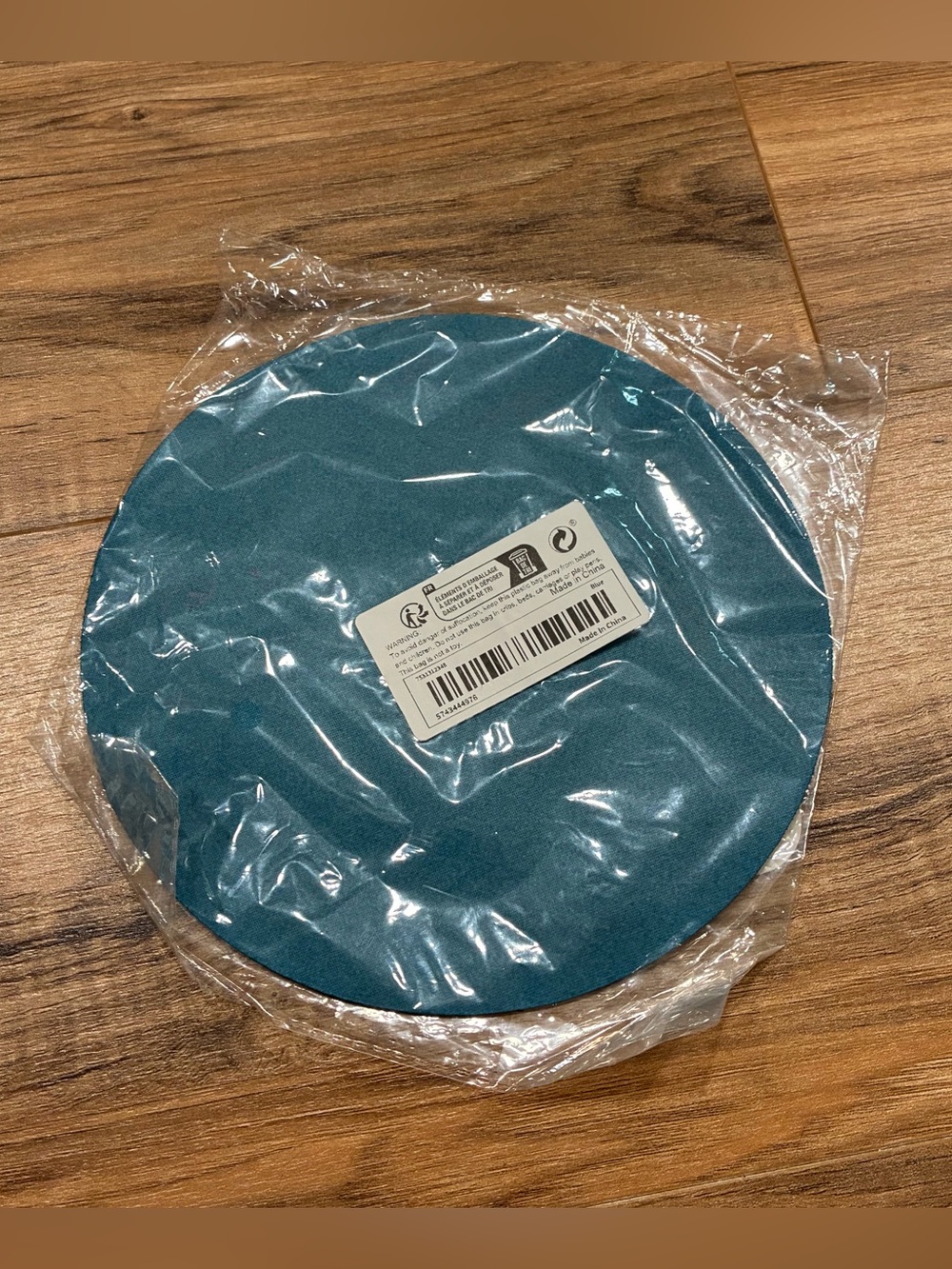 New blue computer mouse pad